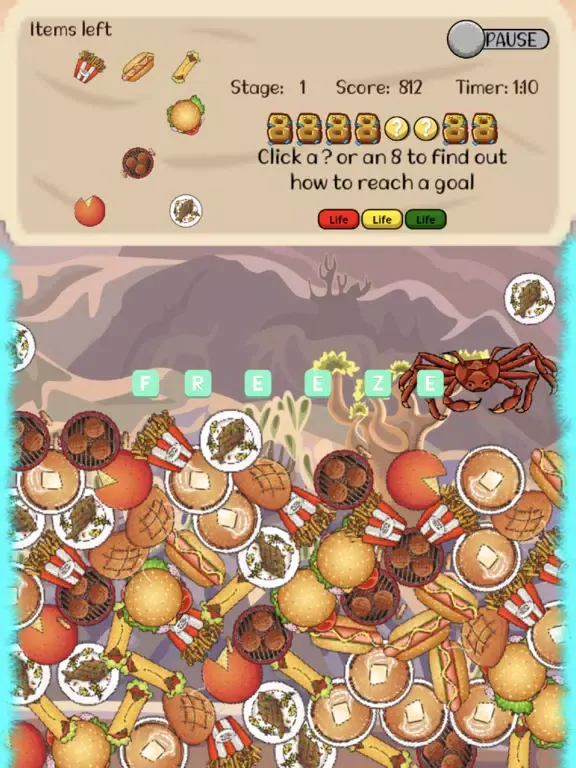 Wacky Ates iPad  Screenshots
