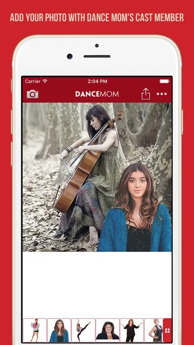 ภาพหน้าจอของ Add your photo with your favorite cast member - Dance Moms edition