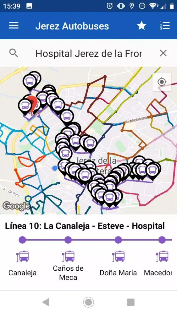 Autobuses de Jerez应用截图