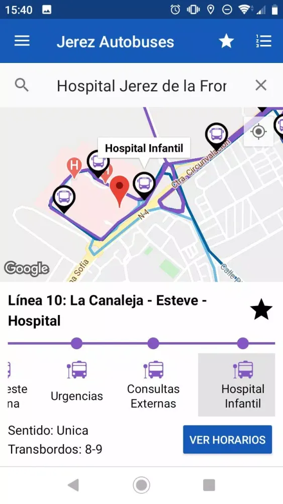 Autobuses de Jerez应用截图