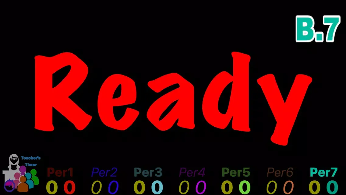 Capturas de tela do Teacher Timer