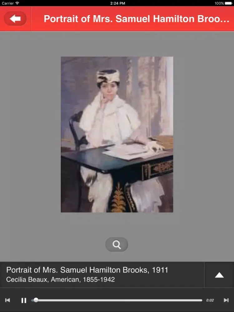 Memphis Brooks Museum of Art Mobile Application iPad  Screenshots