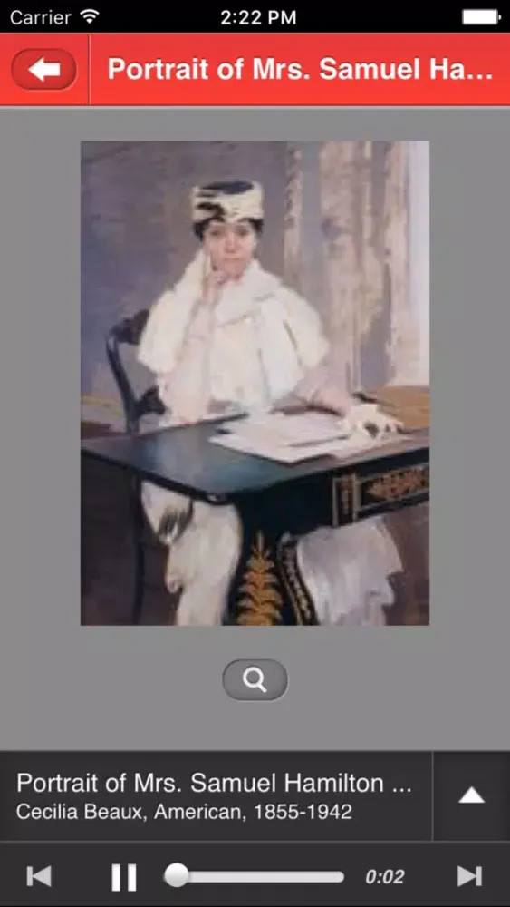 Memphis Brooks Museum of Art Mobile Application Screenshots