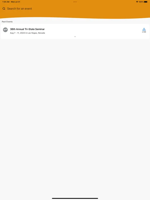 Capturas de pantalla de Tri-State Seminar, LLC iPad 