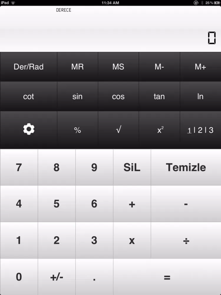 Hesap Makinesi iPad  Screenshots