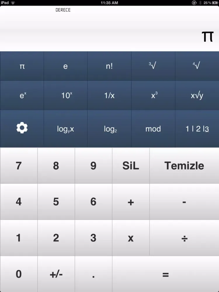 Hesap Makinesi iPad  Screenshots