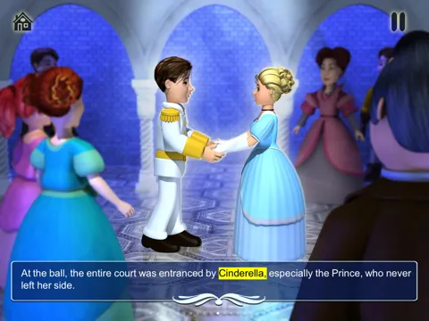 Скриншоты Cinderella - Book & Games (Lite) iPad 