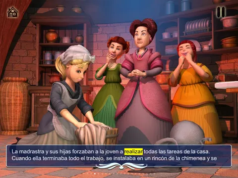 Скриншоты Cinderella - Book & Games (Lite) iPad 