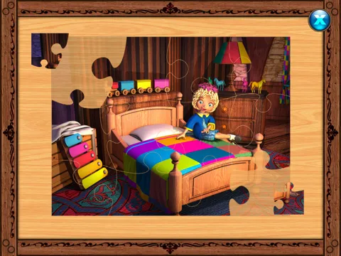 Capturas de pantalla de Goldilocks and the three bears - Book & Games (Lite) iPad 