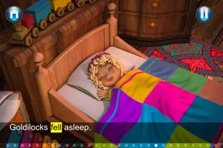 Capturas de pantalla de Goldilocks and the three bears - Book & Games (Lite)