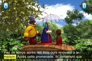 Capturas de pantalla de Goldilocks and the three bears - Book & Games (Lite)