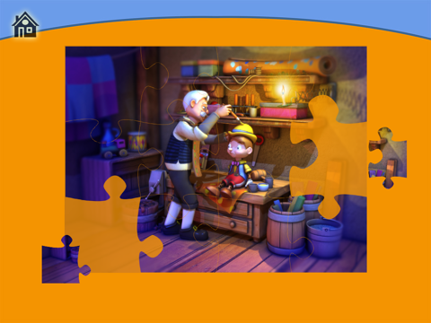Pinocchio - Book & Games (Lite) iPad  Screenshots