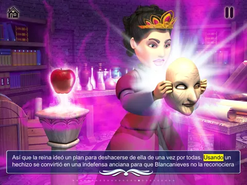 SnowWhite and the 7 Dwarfs - Book & Games (Lite) iPad  سکرین شاٹس