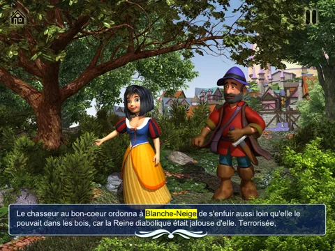 SnowWhite and the 7 Dwarfs - Book & Games (Lite) iPad  سکرین شاٹس