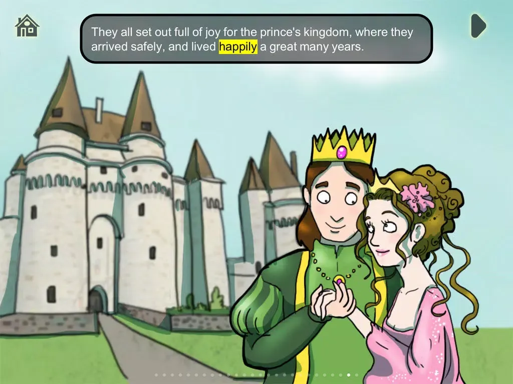 ภาพหน้าจอของ The Frog Prince - Book & Games (Lite) iPad 