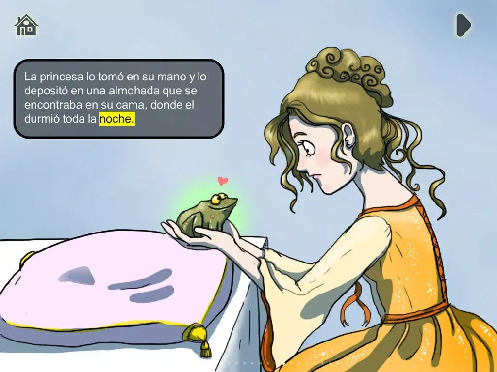 ภาพหน้าจอของ The Frog Prince - Book & Games (Lite) iPad 