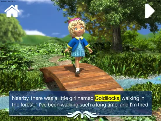Goldilocks - Book & Games iPad  スクリーンショット
