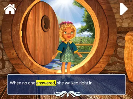Goldilocks - Book & Games iPad  スクリーンショット