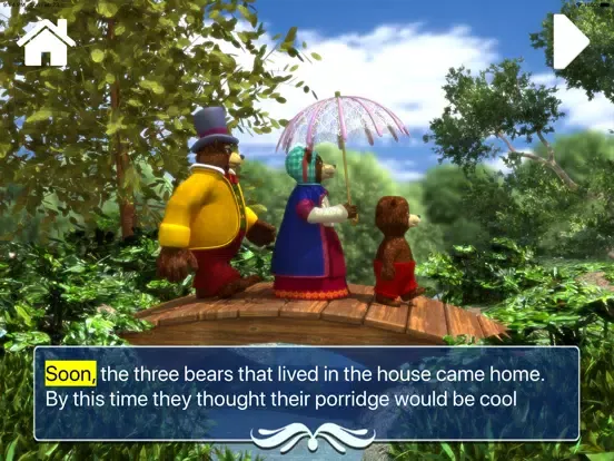Goldilocks - Book & Games iPad  スクリーンショット