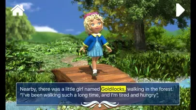 Goldilocks - Book & Games スクリーンショット