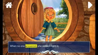 Goldilocks - Book & Games スクリーンショット