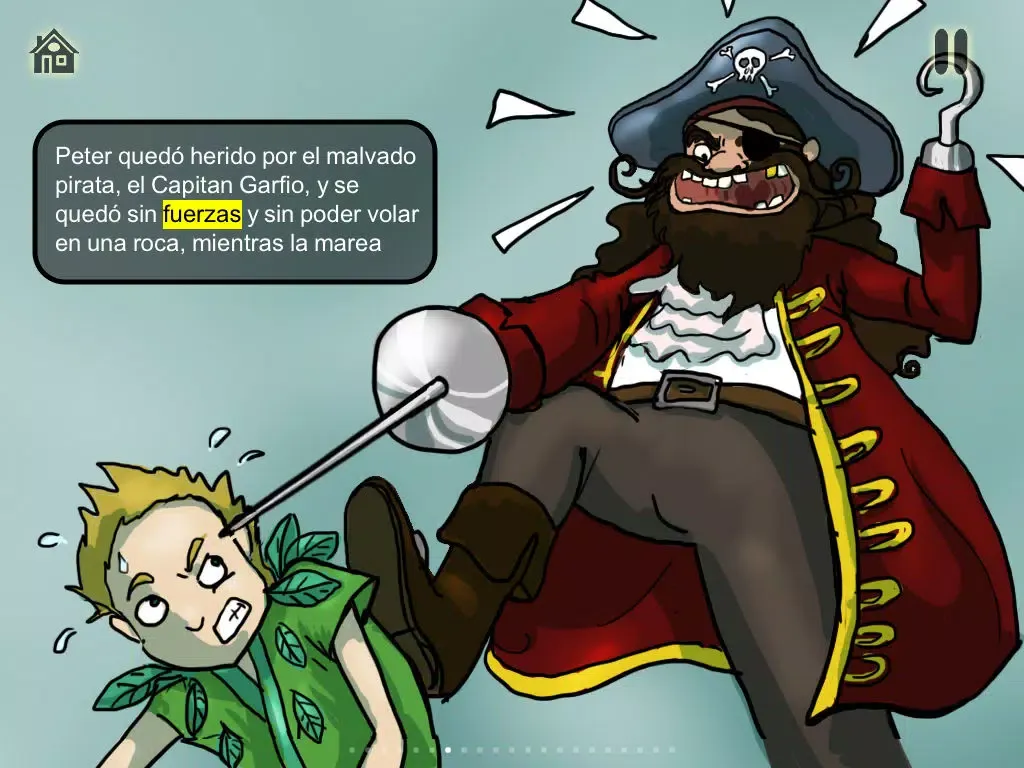 Tangkapan skrin Peter Pan - Book (Lite) iPad 