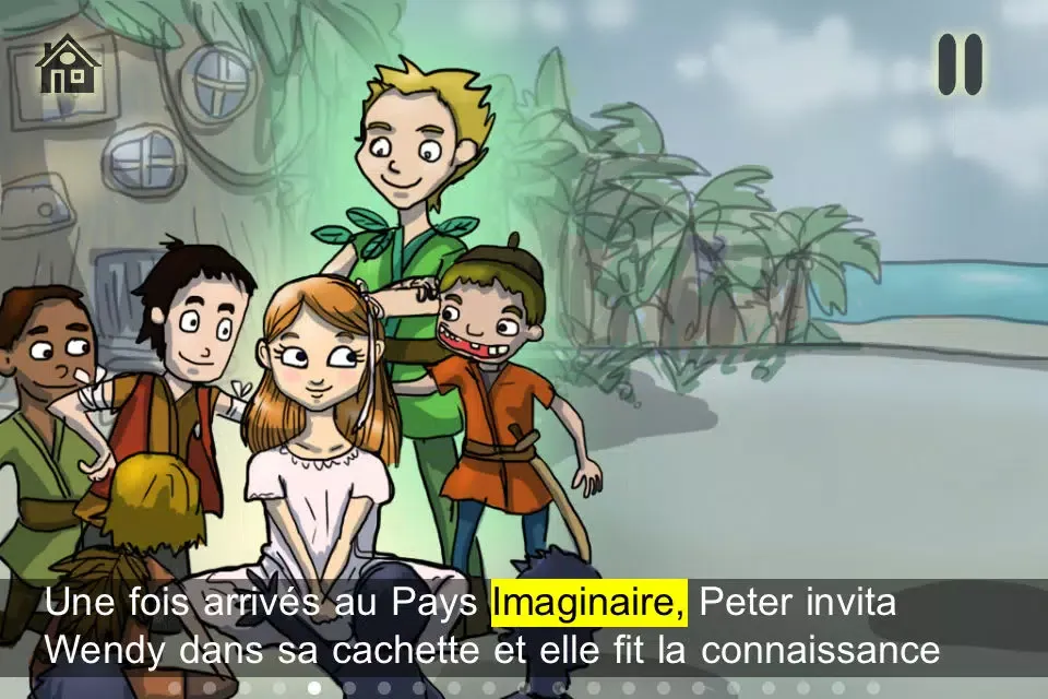 Tangkapan skrin Peter Pan - Book (Lite)
