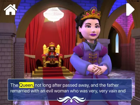 SnowWhite - Book & Games iPad  Ekran Görüntüleri