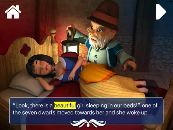 SnowWhite - Book & Games iPad  Ekran Görüntüleri
