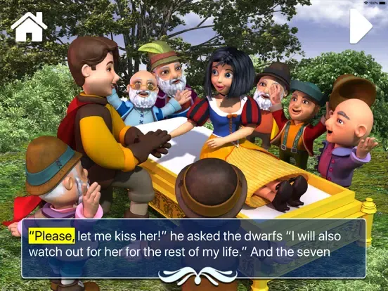 SnowWhite - Book & Games iPad  Ekran Görüntüleri
