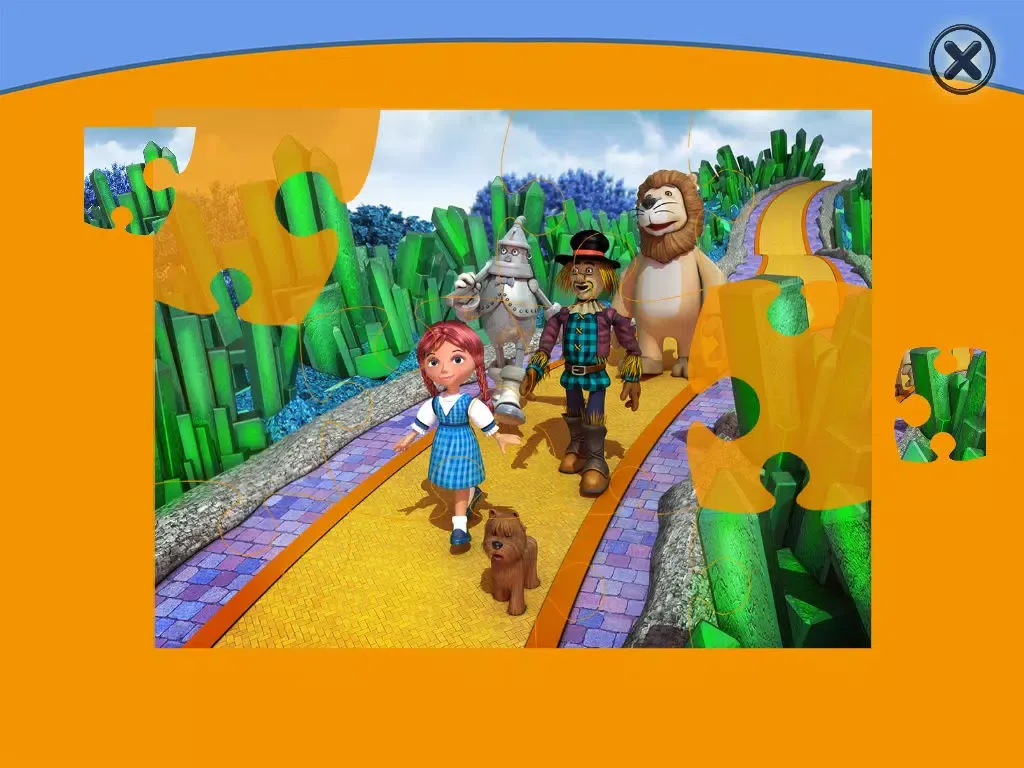 Wizard of Oz - Book & Games iPad 应用截图