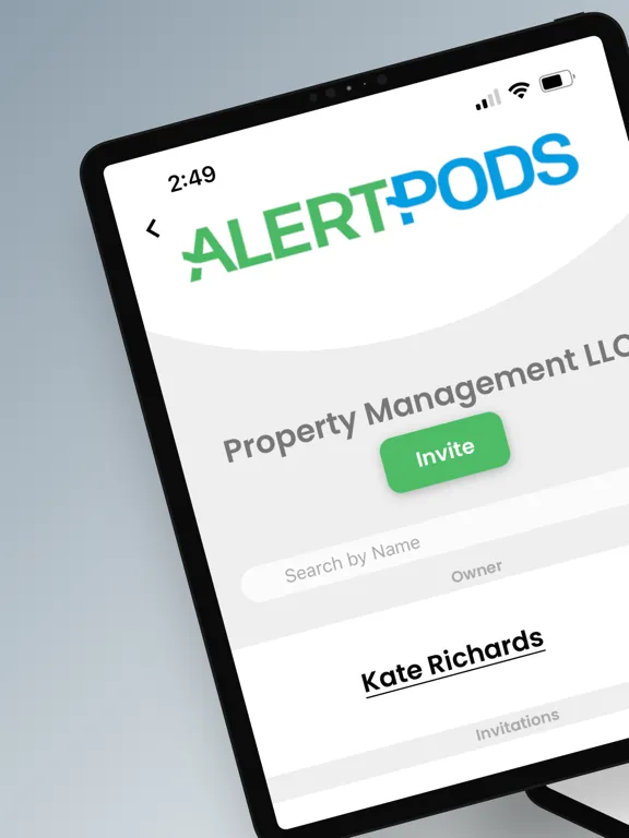 AlertPods iPad  Ekran Görüntüleri