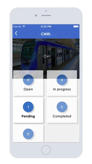 CMRL Complaint Management Screenshots