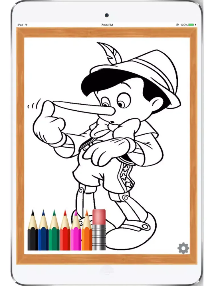 Capturas de pantalla de Kiddies Palette iPad 