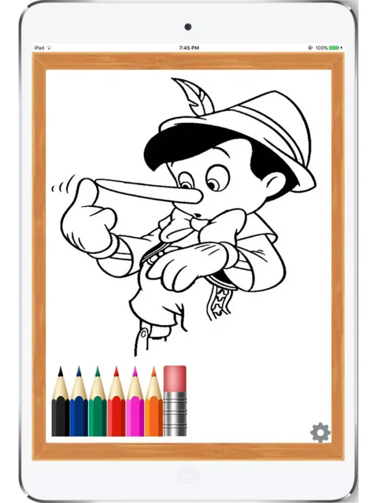Capturas de pantalla de Kiddies Palette iPad 