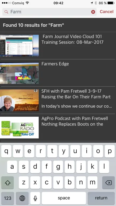 Zrzuty ekranu Farm Journal Television