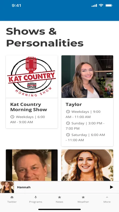 98.9 Kat Country স্ক্রিনশট