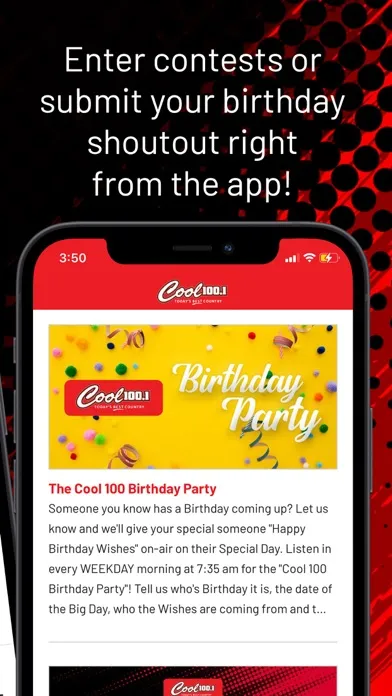 Capturas de pantalla de Cool 100.1 FM