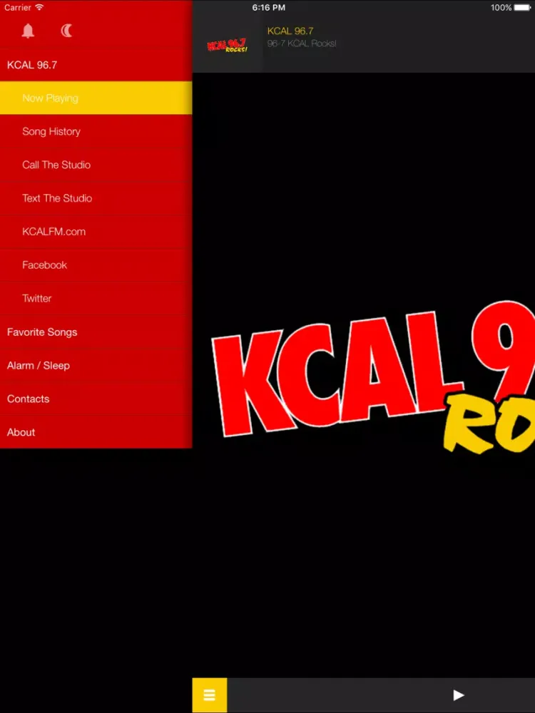 تصاویر KCAL 96.7 FM iPad 