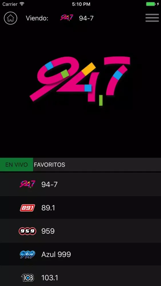 Capturas de pantalla de Pura Vida Radio