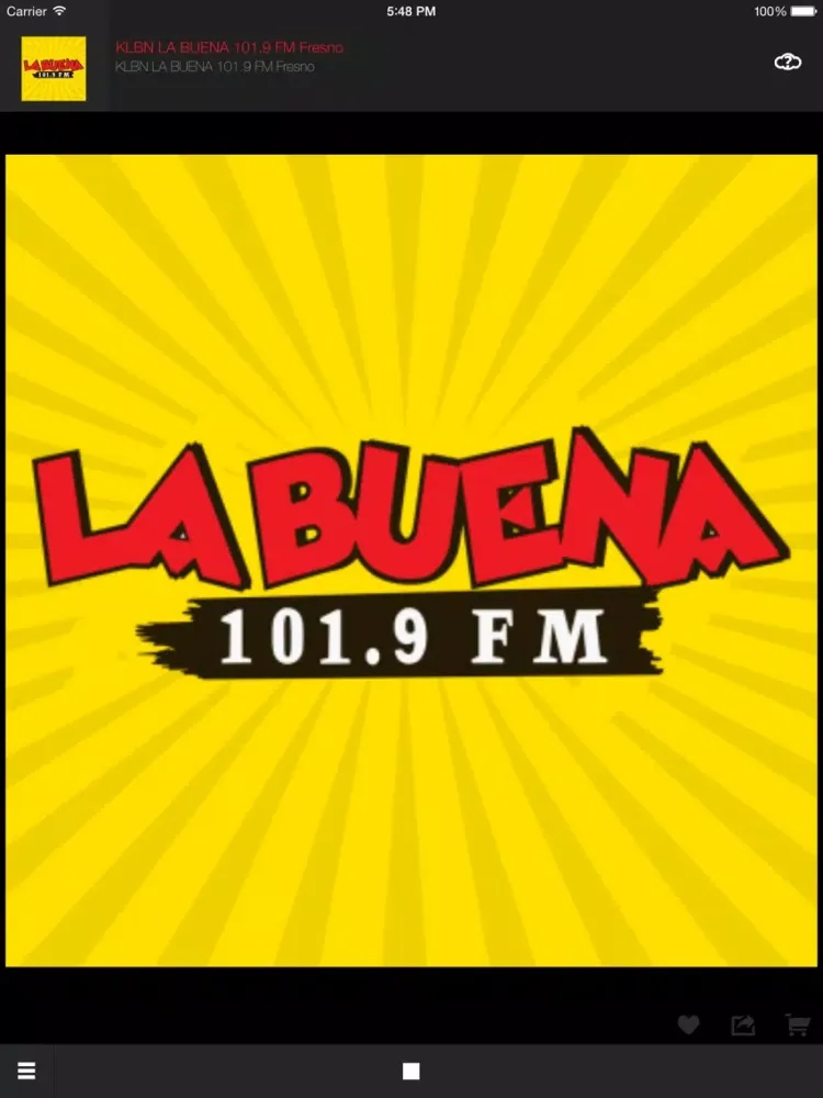 تصاویر KLBN LA BUENA 101.9 FM Fresno iPad 