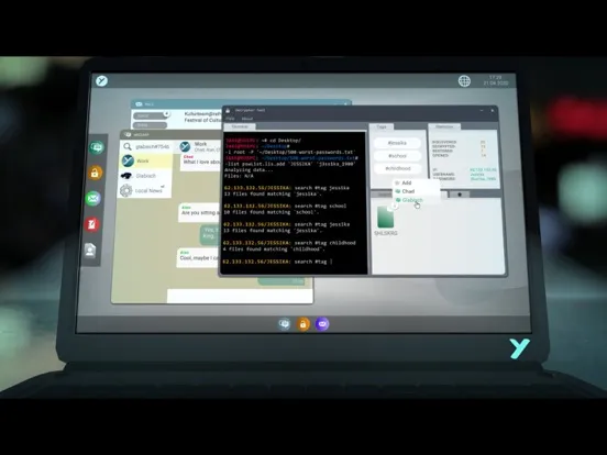 Tangkapan layar Jessika iPad 