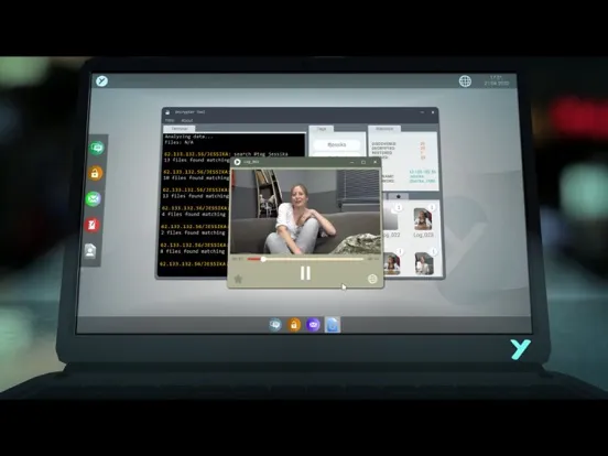 Tangkapan layar Jessika iPad 