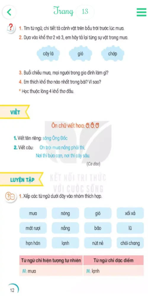 Tangkapan skrin Tiếng Việt 3 Tập 2