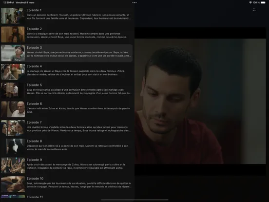 Tangkapan layar samifehri المنصة iPad 