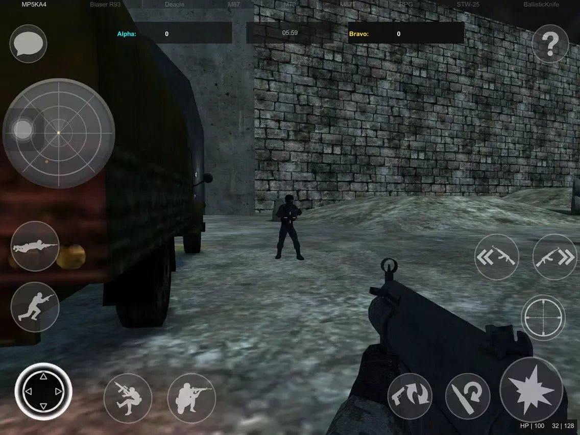 Ảnh chụp màn hình của Combat City iPad 
