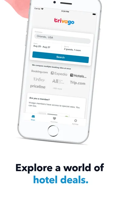 Zrzuty ekranu trivago: Compare hotel prices