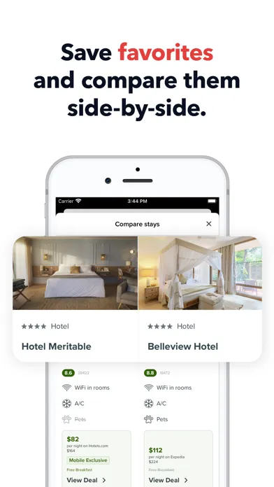 Zrzuty ekranu trivago: Compare hotel prices