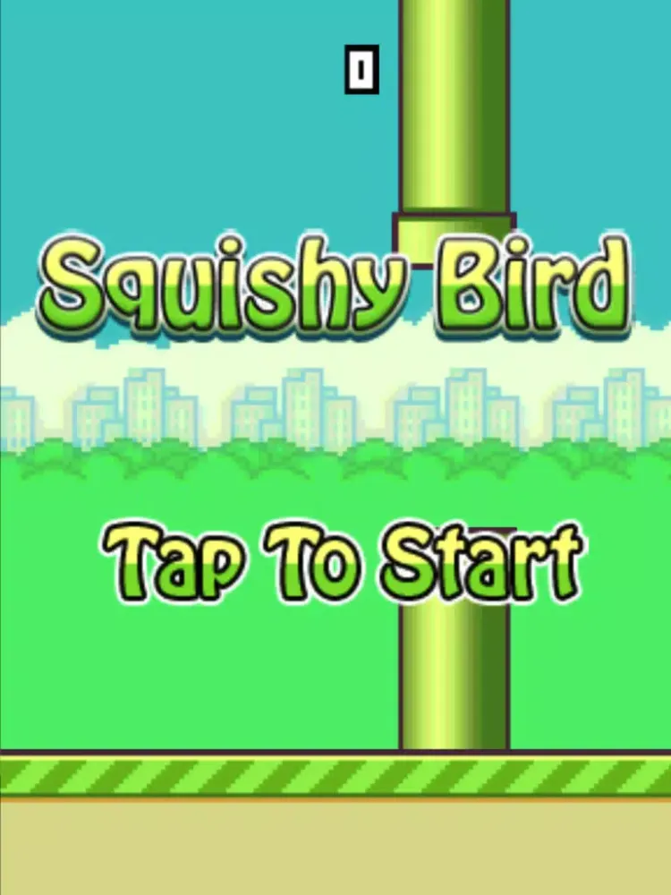 Screenshot di Squishy Bird - Flappy Wings Revenge Free iPad 