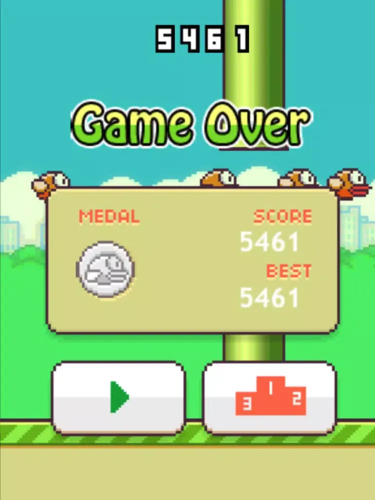 Screenshot di Squishy Bird - Flappy Wings Revenge Free iPad 